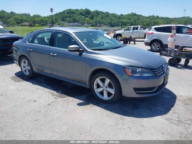 VOLKSWAGEN PASSAT 2013 1vwbn7a39dc127701