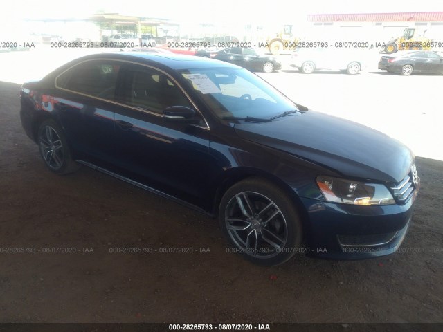 VOLKSWAGEN PASSAT 2013 1vwbn7a39dc145292