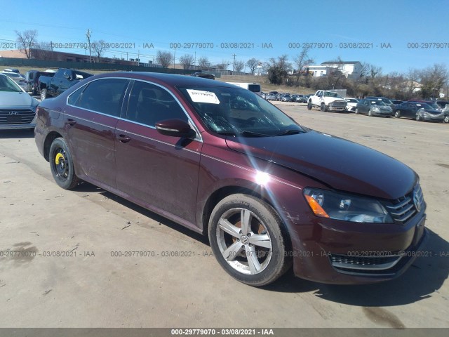 VOLKSWAGEN PASSAT 2012 1vwbn7a3xcc073663