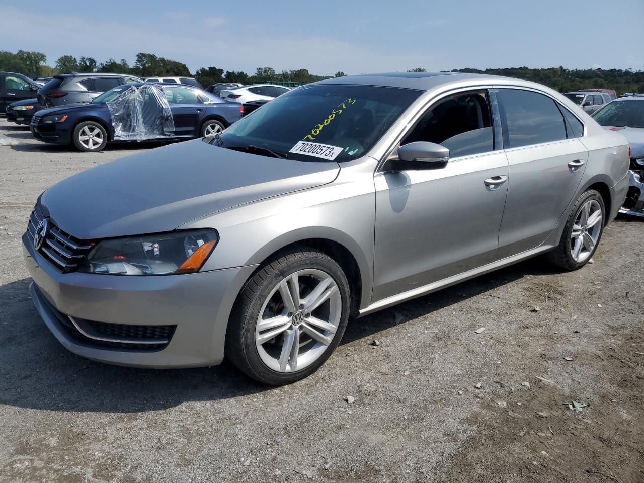 VOLKSWAGEN PASSAT 2014 1vwbn7a3xec018052