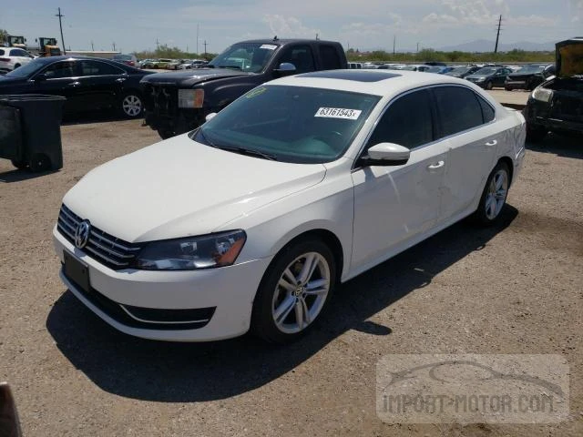 VOLKSWAGEN PASSAT 2014 1vwbn7a3xec074329