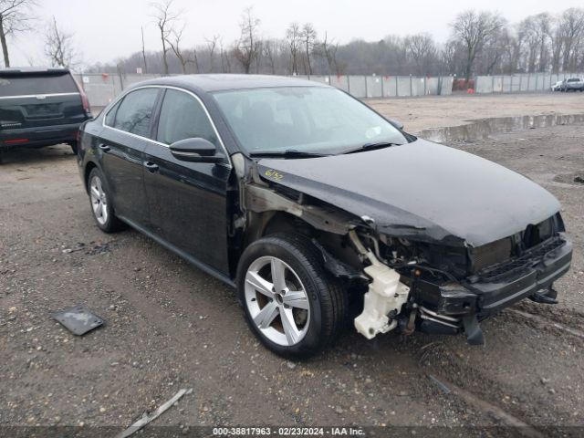 VOLKSWAGEN PASSAT 2012 1vwbp7a30cc022215