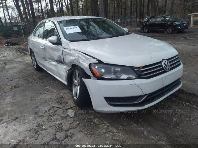 VOLKSWAGEN PASSAT 2012 1vwbp7a30cc024658