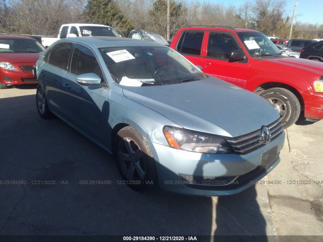 VOLKSWAGEN PASSAT 2012 1vwbp7a30cc033389