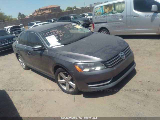 VOLKSWAGEN PASSAT 2012 1vwbp7a30dc074588