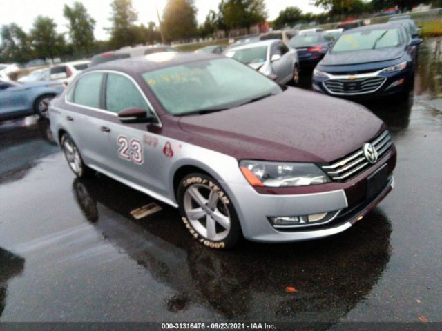 VOLKSWAGEN PASSAT 2012 1vwbp7a30dc075899