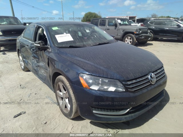 VOLKSWAGEN PASSAT 2013 1vwbp7a30dc084750