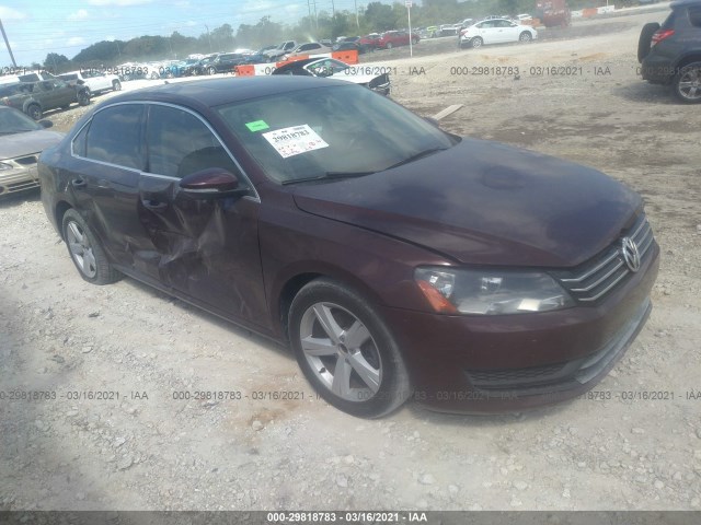 VOLKSWAGEN PASSAT 2012 1vwbp7a31cc010297