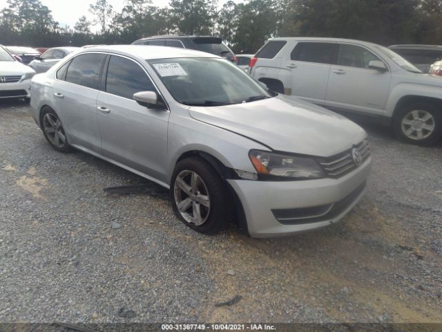 VOLKSWAGEN PASSAT 2012 1vwbp7a31cc039315