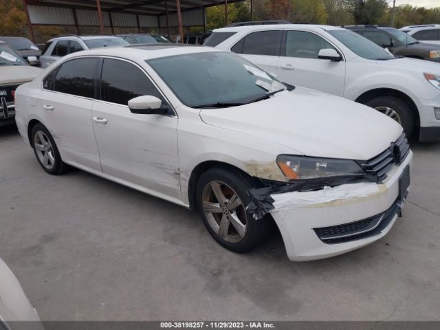 VOLKSWAGEN PASSAT 2012 1vwbp7a31cc079488