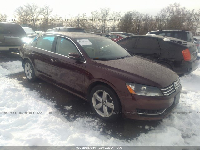 VOLKSWAGEN PASSAT 2013 1vwbp7a31dc130330