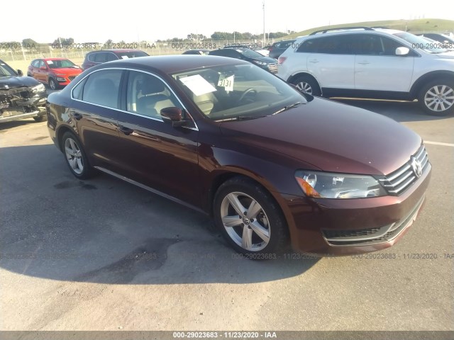 VOLKSWAGEN PASSAT 2013 1vwbp7a31ec012053