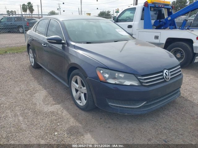 VOLKSWAGEN PASSAT 2012 1vwbp7a32cc025374