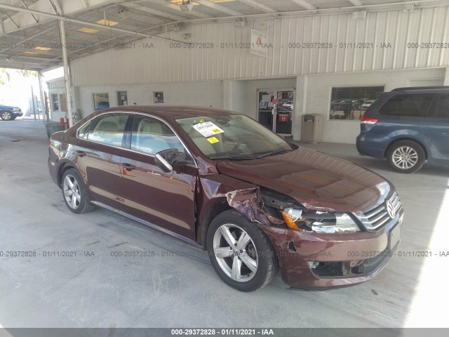 VOLKSWAGEN PASSAT 2012 1vwbp7a32cc095523