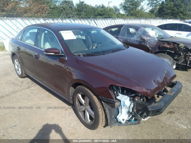 VOLKSWAGEN PASSAT 2012 1vwbp7a32dc059655