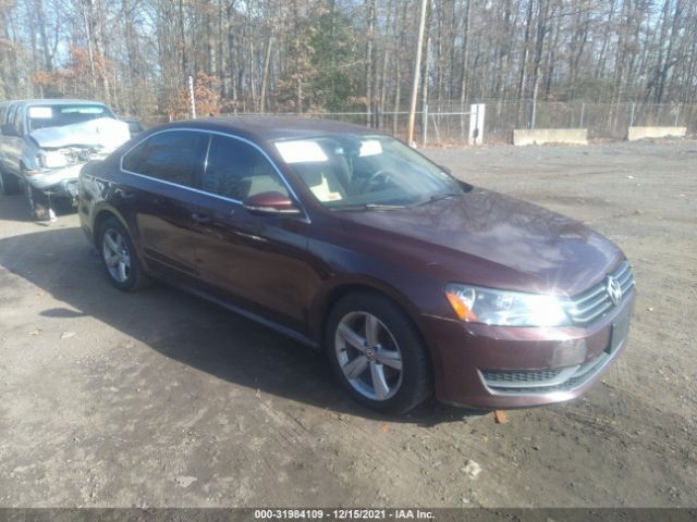 VOLKSWAGEN PASSAT 2012 1vwbp7a33cc084238