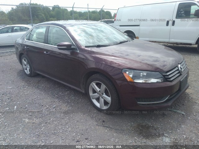 VOLKSWAGEN PASSAT 2012 1vwbp7a33cc106397