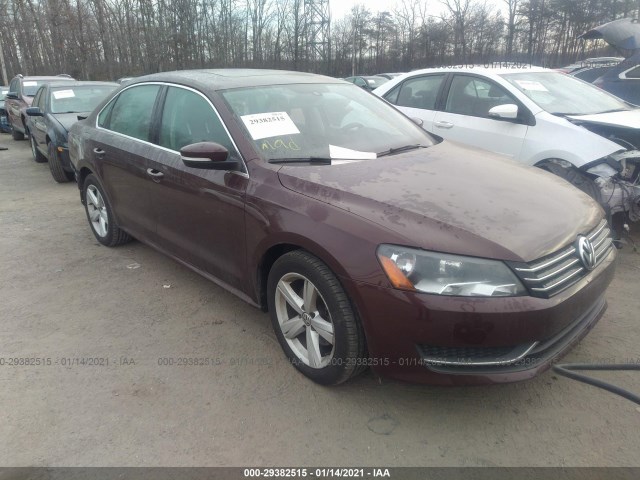 VOLKSWAGEN PASSAT 2013 1vwbp7a33dc038314