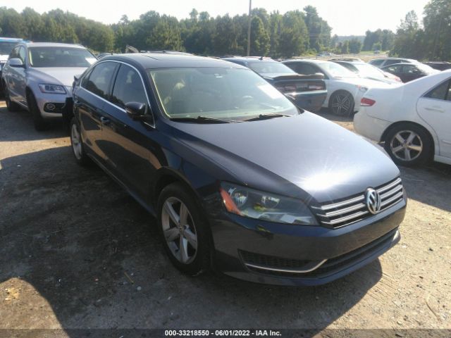 VOLKSWAGEN PASSAT 2013 1vwbp7a33dc078389