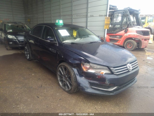 VOLKSWAGEN PASSAT 2013 1vwbp7a33dc110869