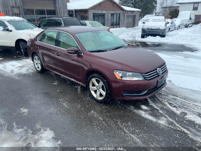 VOLKSWAGEN PASSAT 2012 1vwbp7a34cc036179