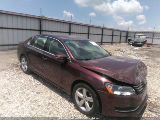 VOLKSWAGEN PASSAT 2012 1vwbp7a34cc085222