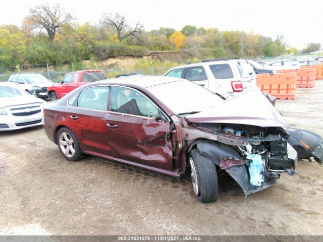 VOLKSWAGEN PASSAT 2013 1vwbp7a34dc018752