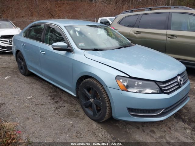 VOLKSWAGEN PASSAT 2013 1vwbp7a34dc135084