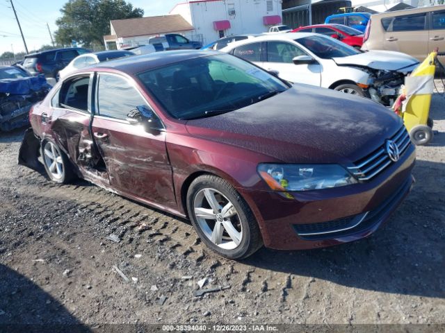 VOLKSWAGEN PASSAT 2014 1vwbp7a34ec018543