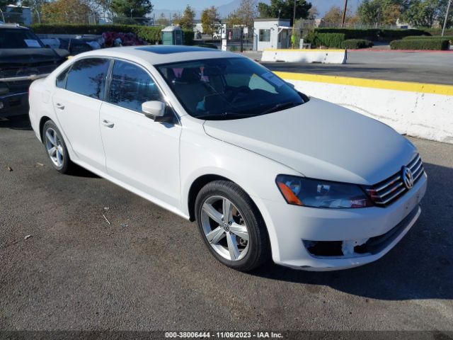 VOLKSWAGEN PASSAT 2012 1vwbp7a35cc108877