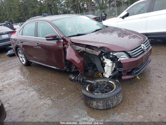 VOLKSWAGEN PASSAT 2012 1vwbp7a35cc109186