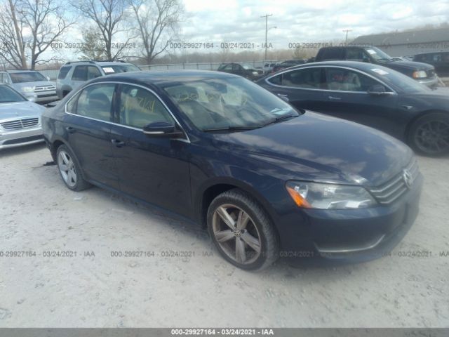 VOLKSWAGEN PASSAT 2013 1vwbp7a35dc017822