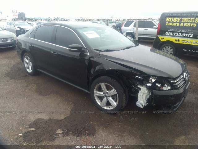 VOLKSWAGEN PASSAT 2012 1vwbp7a35dc050142