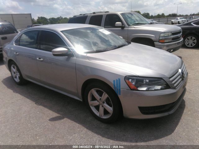 VOLKSWAGEN PASSAT 2013 1vwbp7a35dc098143