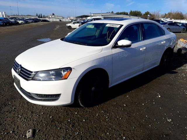 VOLKSWAGEN PASSAT 2013 1vwbp7a35dc111814