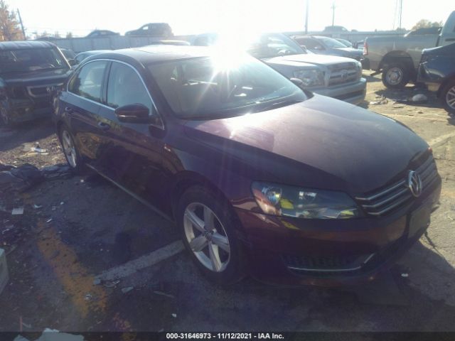 VOLKSWAGEN PASSAT 2013 1vwbp7a35dc138754