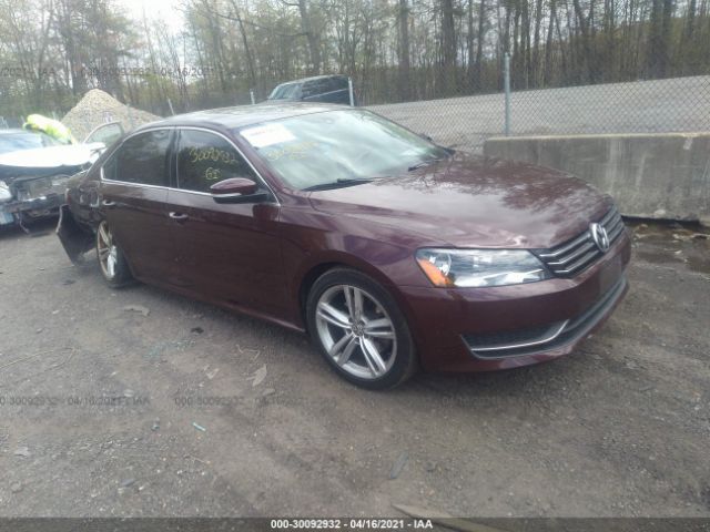 VOLKSWAGEN PASSAT 2014 1vwbp7a35ec012816