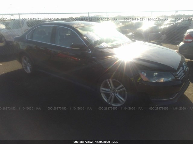 VOLKSWAGEN PASSAT 2013 1vwbp7a35ec014257