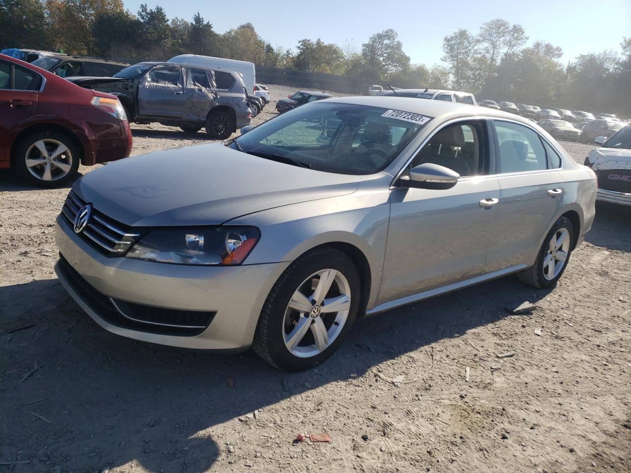 VOLKSWAGEN PASSAT 2012 1vwbp7a36cc005032