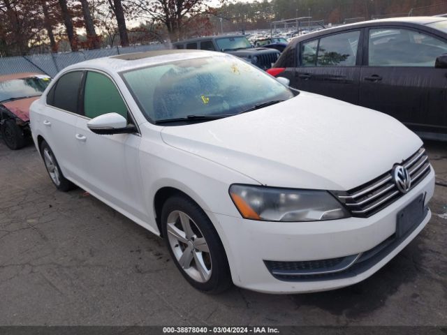 VOLKSWAGEN PASSAT 2012 1vwbp7a36cc033848