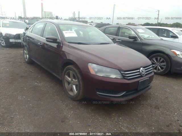 VOLKSWAGEN PASSAT 2012 1vwbp7a36cc076120