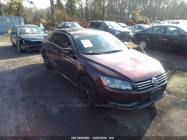 VOLKSWAGEN PASSAT 2012 1vwbp7a36cc105342