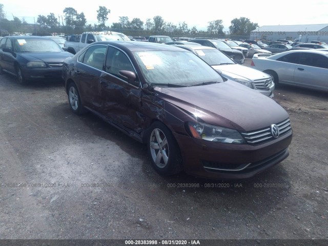 VOLKSWAGEN PASSAT 2012 1vwbp7a37cc086672