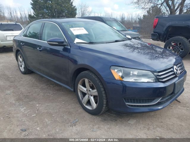 VOLKSWAGEN PASSAT 2012 1vwbp7a37cc088440