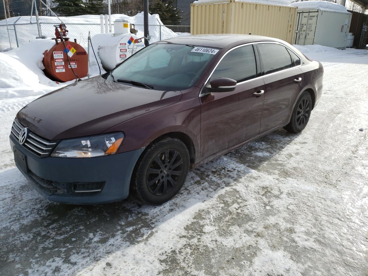 VOLKSWAGEN PASSAT 2013 1vwbp7a37dc049235