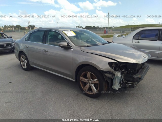 VOLKSWAGEN PASSAT 2012 1vwbp7a38cc087085