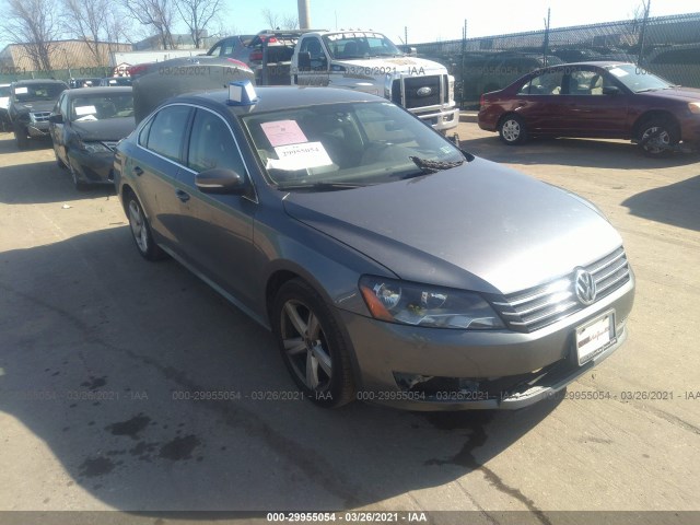 VOLKSWAGEN PASSAT 2012 1vwbp7a38dc035828