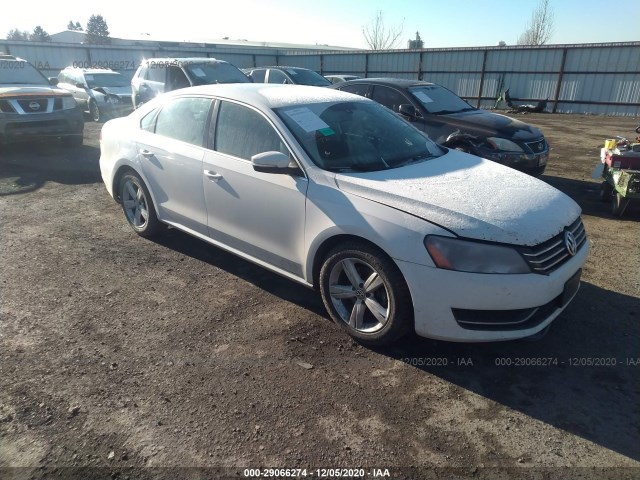 VOLKSWAGEN PASSAT 2012 1vwbp7a38dc044609