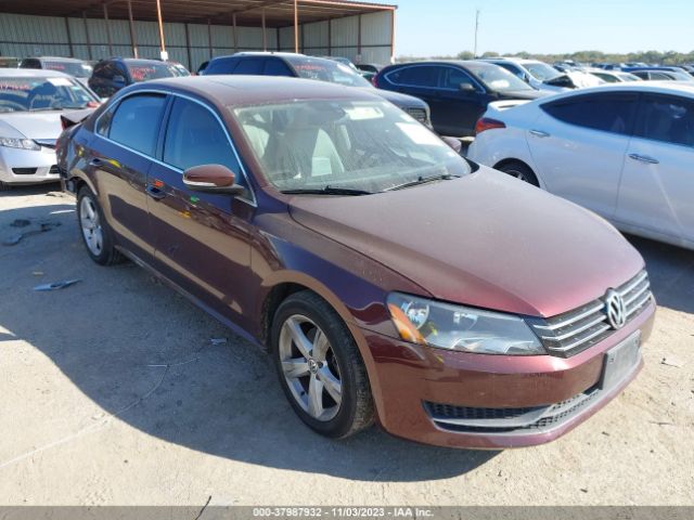 VOLKSWAGEN PASSAT 2013 1vwbp7a38dc056954