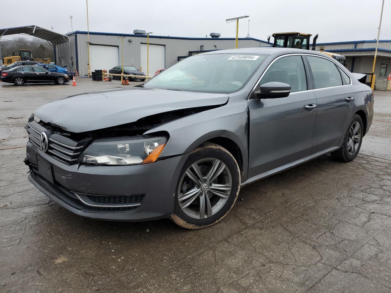 VOLKSWAGEN PASSAT 2013 1vwbp7a38dc083054